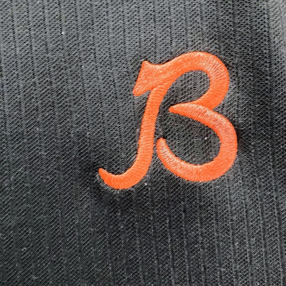 Baltimore Orioles Black Ribbed Polo Shirt Cutter and Buck Men’s Medium - Picture 3 of 8